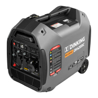 Генератор бензиновый инверторный Dinking DK4200iC (4.2кВт, 230В/50Гц, DK170F/P-3, бак 8л.)