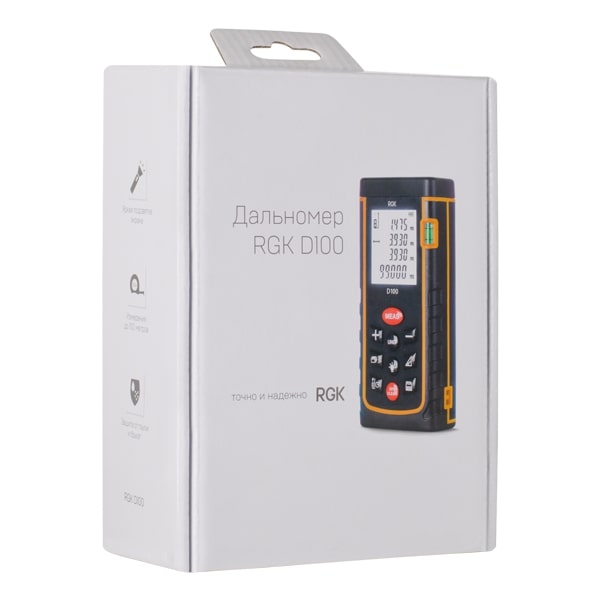 Лазерный дальномер RGK D100 - 4